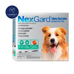 NEXGARD - 10,1 - 25 kg X3 Tabletas