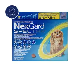 NEXGARD - Spectra 3,6 - 7,5 kg X3 Tabletas