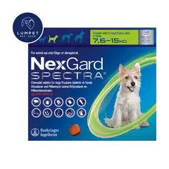 NEXGARD - Spectra 7,6 - 15 kg X3 Tabletas