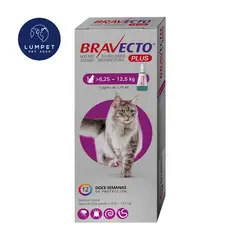 BRAVECTO - Plus Gato 6,25 - 12,5 kg