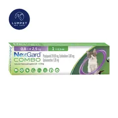 NEXGARD - Combo Cat hasta 2,5 kg 0,3 ml