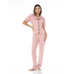 VELA WHITE - Agatha Rosa camisa con pantalón