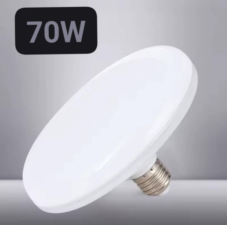 Foco LED Ufo 70W Luz Potente Eficiente para Hogar Casa Negocio Taller