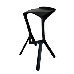 GENERICO - Banco Bar Modelo Roma Color Negro