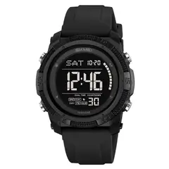 SKMEI - Reloj Hombre Digital Multifunción Retroiluminado Negro - 2449