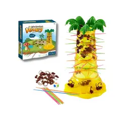 GENERICO - Juego de Mesa Palmera Divertida de Monos Locos
