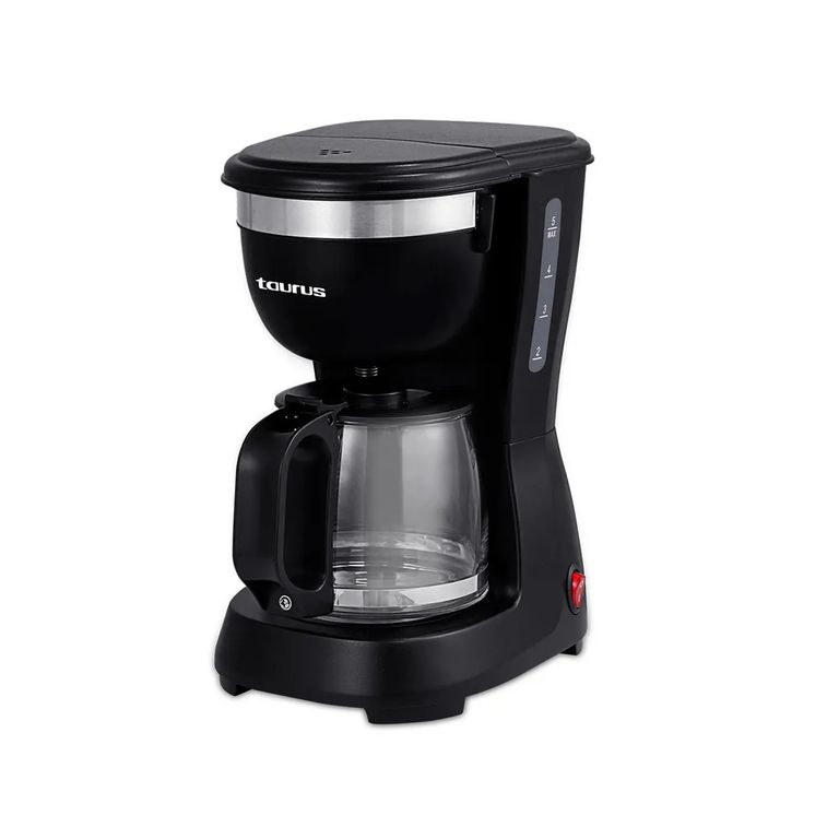 Cafetera 600 watts 1.5 Litros Negra New Coffee