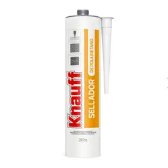 KNAUF - Sellador de Poliuretano Gris 310ml KNAUFF