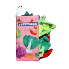 GENERICO - Libro Sensorial De Vegetales