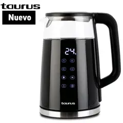 TAURUS - Hervidor Digital 1.7 L. Mod. Neoglass