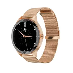 GENERICO - SMARTWATCH DTS DIAMOND, DORADO, VIENE 2 CORREAS,METAL-SILICONA ELEGANT