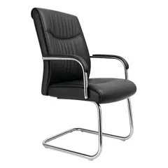 GENERICO - SILLA DE OFICINA GERENCIAL FIJA ERGONÓMICA - YORKI NEGRO