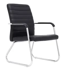 GENERICO - SILLA DE OFICINA GERENCIAL FIJA ERGONÓMICA - ISISPU NEGRO