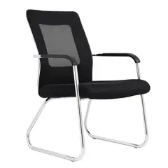 GENERICO - SILLA DE OFICINA GERENCIAL FIJA ERGONÓMICA - ISIS NEGRO