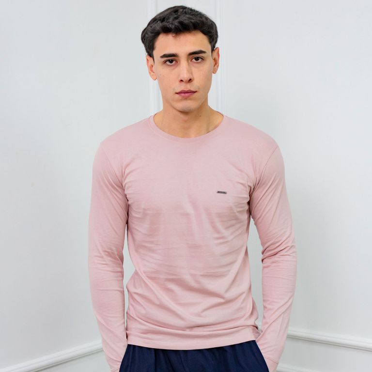 POLO SLIM FIT CABALLERO ML - JERSEY 100% ALGODON