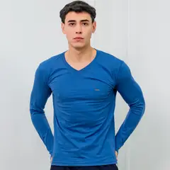 A VANTGARDESTYLE - POLO SLIM FIT CABALLERO ML - JERSEY 100% ALGODON