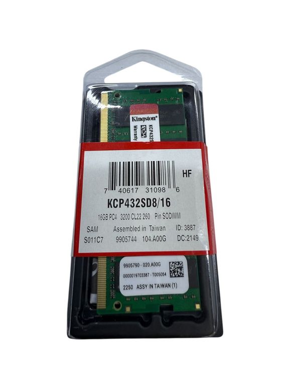 MEMORIA RAM PARA LAPTOP DDR4 16GB 3200