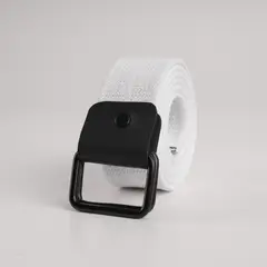 GENERICO - CORREA DE ALGODÓN DOBLE D-RING BLANCO