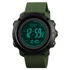 SKMEI - Reloj 1427 Unisex ALTÍMETRO BARÓMETRO BRUJULA PODÓMETRO