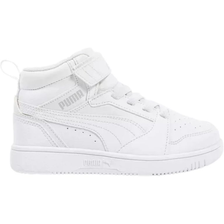 Zapatilla Rebound V6 Mid AC+PS 393832 05 Blanco para Niños