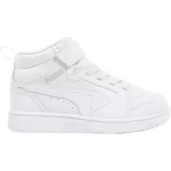 PUMA - Zapatilla Rebound V6 Mid AC+PS 393832 05 Blanco para Niños