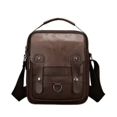 GENERICO - Bolso de lujo de cuero PU para hombre ejecutivo casual