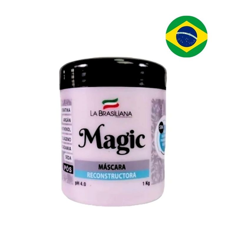 Máscara Capilar Magic Pos 1kg - La Brasiliana.