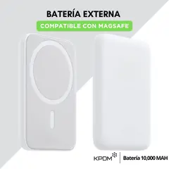 GENERICO - Batería externa para iPhone 10000 MAH compatible con Magsafe