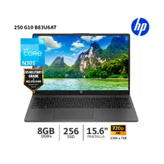 HP - Laptop 250 G10 Ci3 N305/ 8Gb Ram/ 256Gb SSD/ 15.6" LED HD-B83U6AT