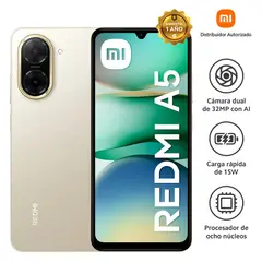 XIAOMI - CELULAR REDMI A5 3GB RAM 64GB ROM COLOR DORADO ARENA
