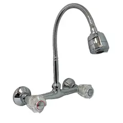 GENERICO - Caño mezcladora de cocina para pared acrilico