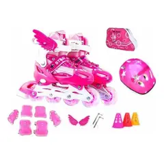 EASY FIT - Patines Roller Ajustables Niño Y Niña Ala Bolsa Barricada L
