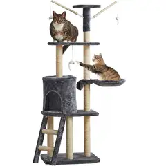 PELUDINES - Rascador Con Hamaca Para Gatos Modelo Hermoso