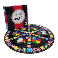 GENERICO - Juego de Trivia del Perú Cartas Juego de mesa