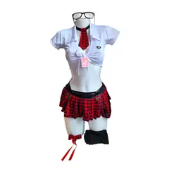 GENERICO - DISFRAZ COLEGIALA LENCERIA SEXY