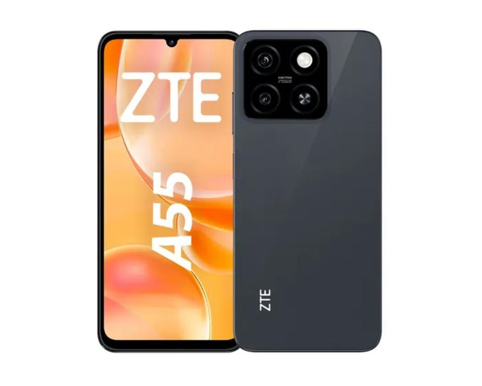 Celular Libre A55 675 128GB 4GB RAM Black