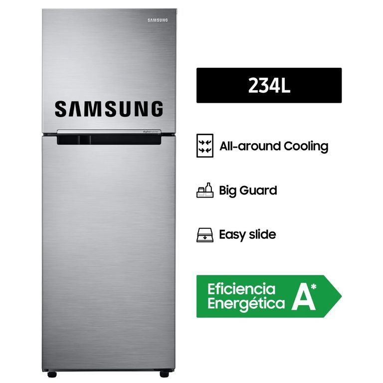 Refrigeradora 234 litros Silver RT22FARADS8/PE