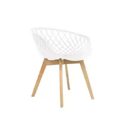 GENERICO - SILLA COMEDOR TERRAZA - ALMA BLANCO