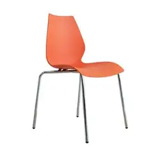 GENERICO - SILLA COMEDOR TERRAZA OV-BRENDA POLIPROPILENO
