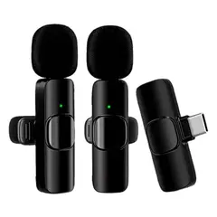 ROMAX - Micrófono Inalámbrico x2 TSM0012 Tipo C para Grabaciones