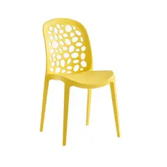 GENERICO - SILLA COMEDOR TERRAZA - BURBUJA AMARILLO