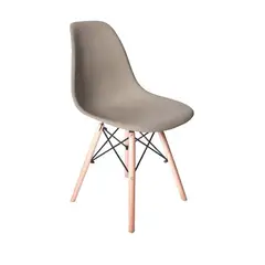 GENERICO - SILLA COMEDOR TERRAZA - EAMES BEIGE