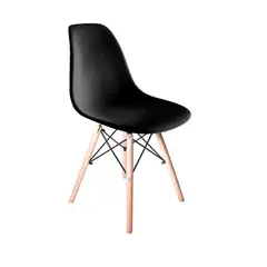 GENERICO - SILLA COMEDOR TERRAZA - EAMES NEGRO