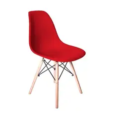 GENERICO - SILLA COMEDOR TERRAZA - EAMES ROJO