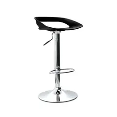 GENERICO - SILLA DE BAR GIRATORIA - DEX NEGRO