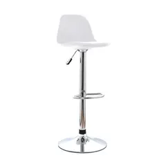 GENERICO - SILLA DE BAR GIRATORIA - BOAT BLANCO