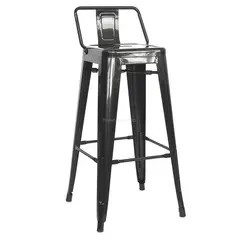 GENERICO - SILLA DE BAR CAJERA - CLOE CR NEGRO