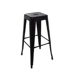 GENERICO - SILLA DE BAR CAJERA - CLOE SR NEGRO