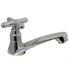 GENERICO - LLAVE DE LAVATORIO CROMADO