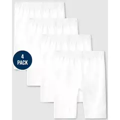 GENERICO - Pack x4 Biker Short Niña Lycrado